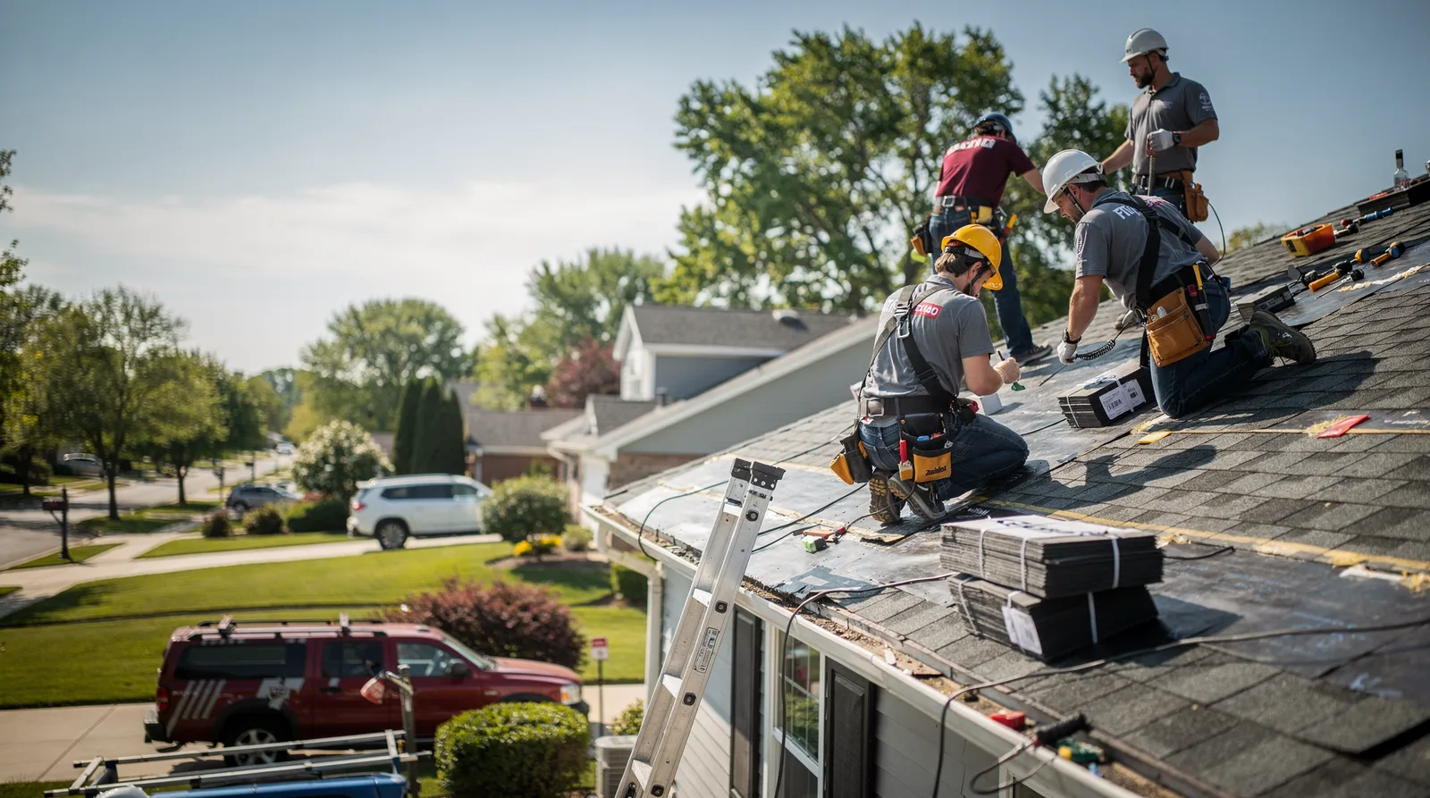 Roof Repair in Ogdensburg, WI around you